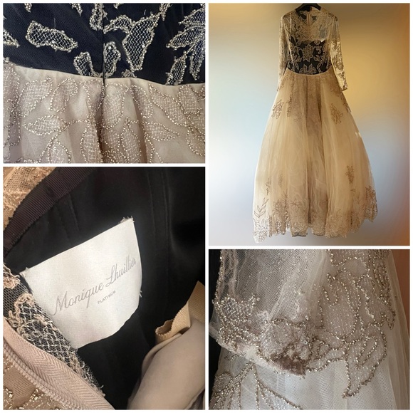 MONIQUE LHULLIER PLATINUM | Elizabeth | Spring 2015 | Ballgown wedding dress - Picture 3 of 16